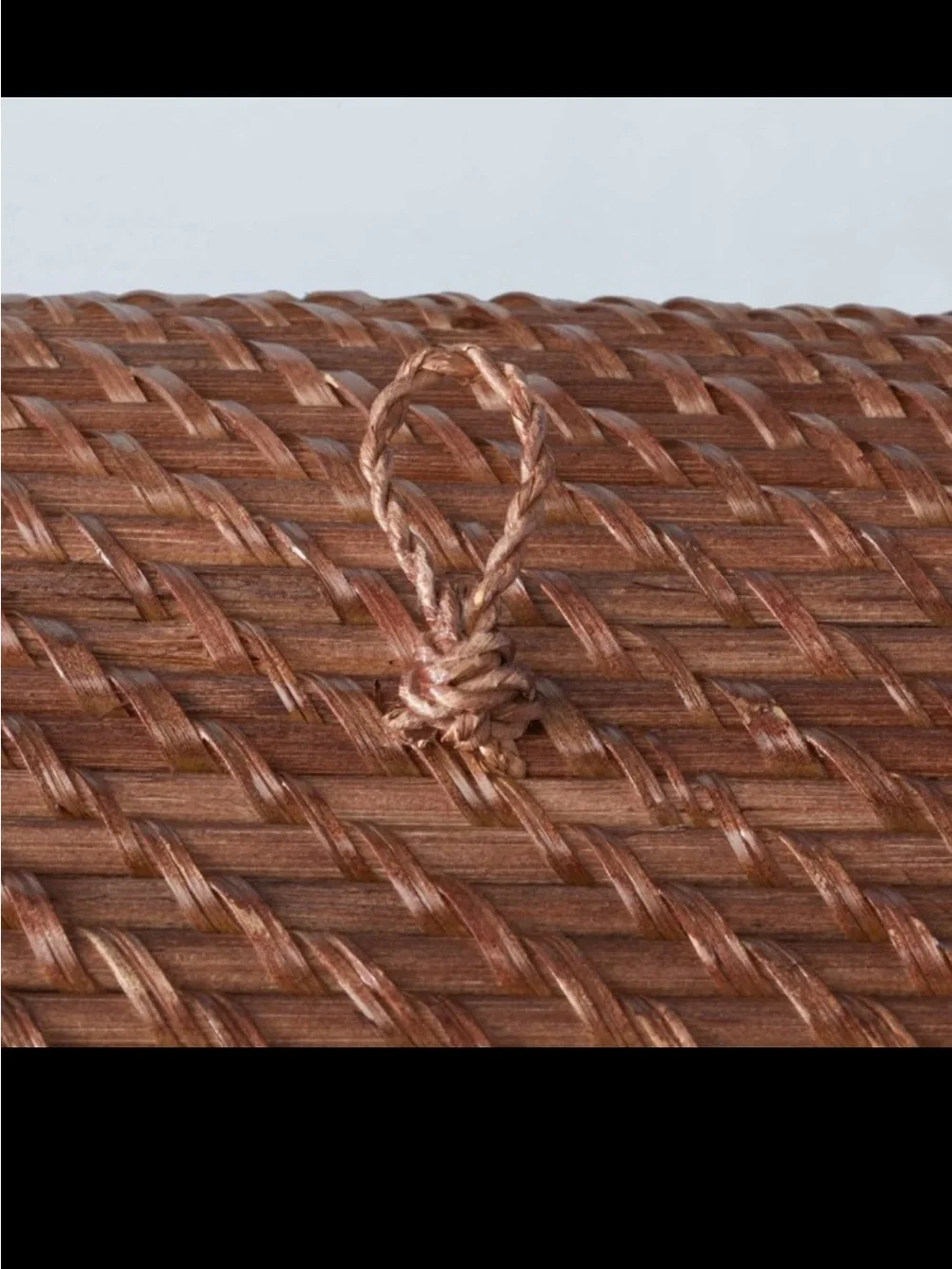 Rattan Decor Tray with Handles from Hearth & Hand™ with Magnolia.